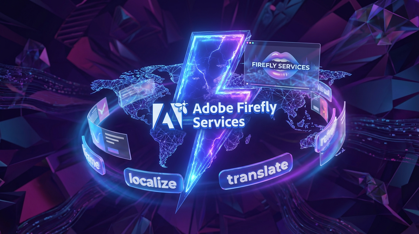 Adobe Firefly Services: Resizing Creativity at Scale