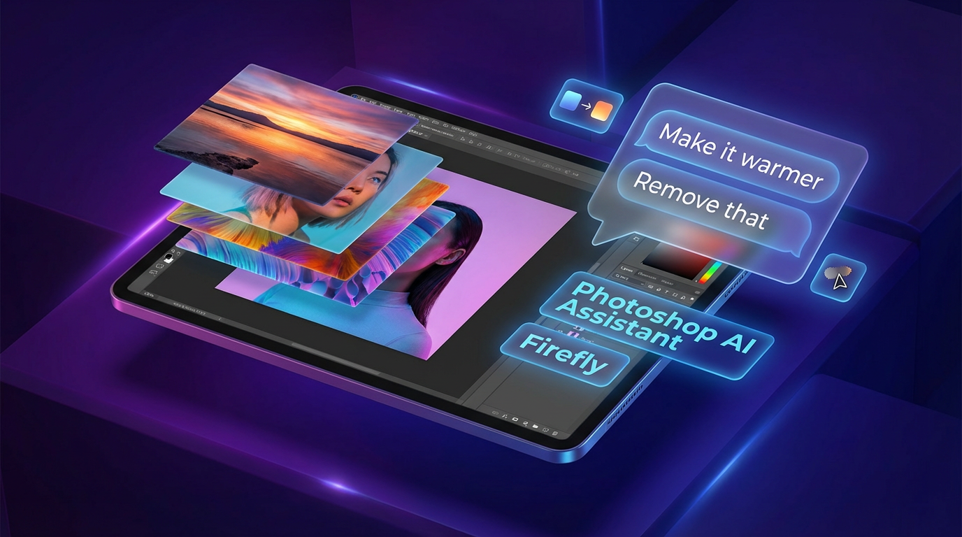 Photoshop’s AI Assistant Lets You Edit By Talking