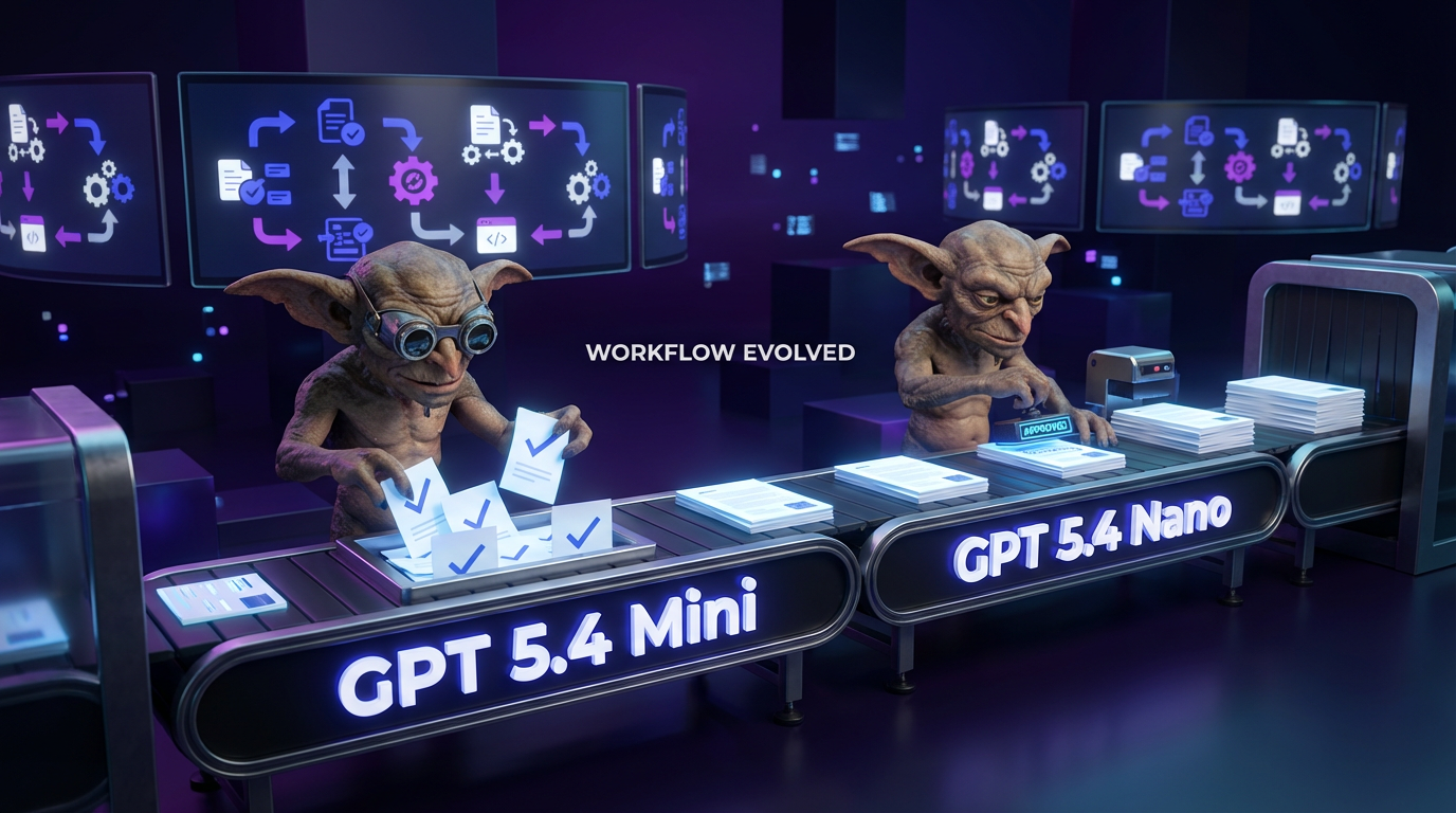 OpenAI GPT 5.4 Mini and Nano: The New Content Crew episode artwork