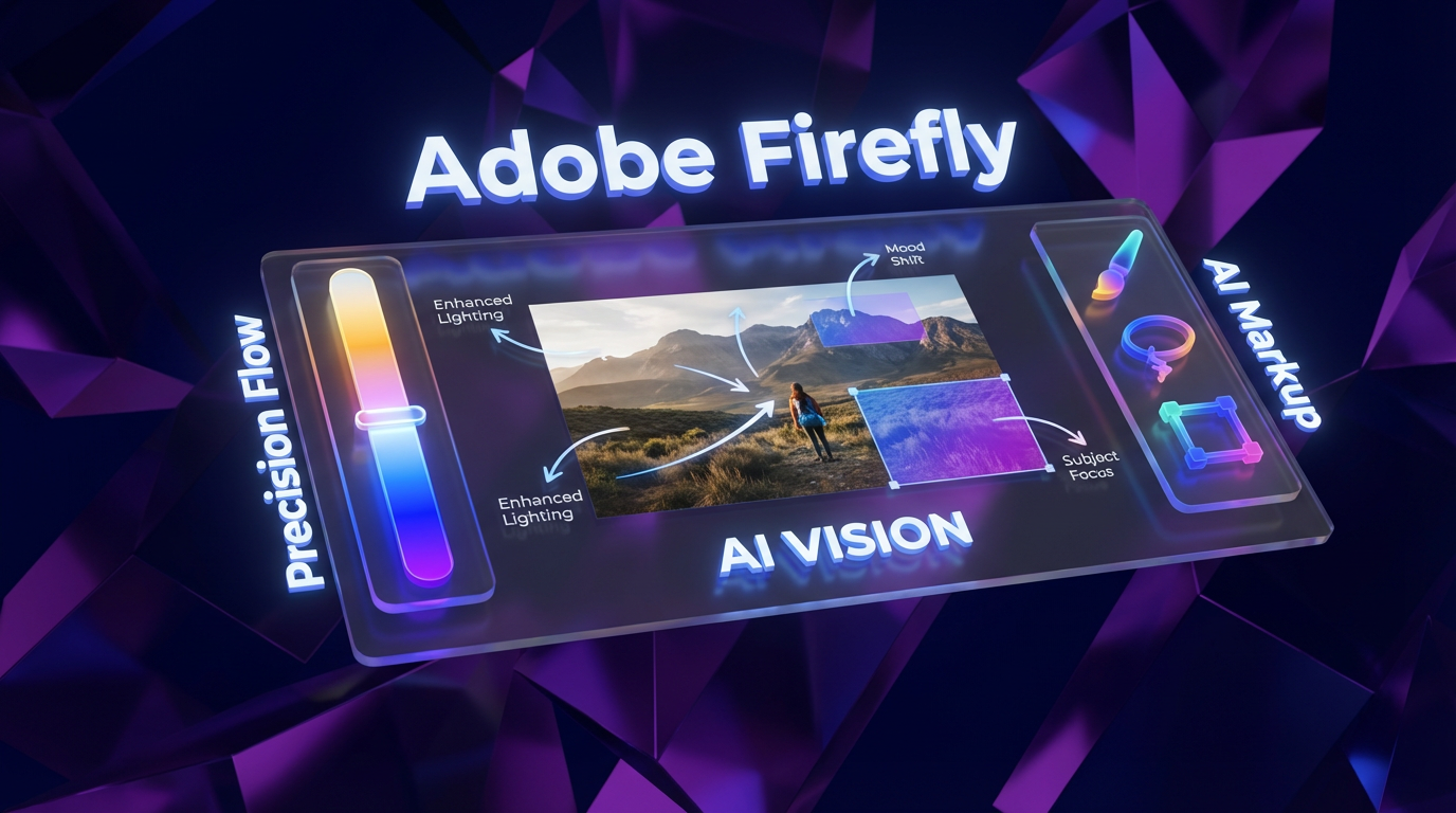 Adobe Firefly Gets Precision Flow and AI Markup