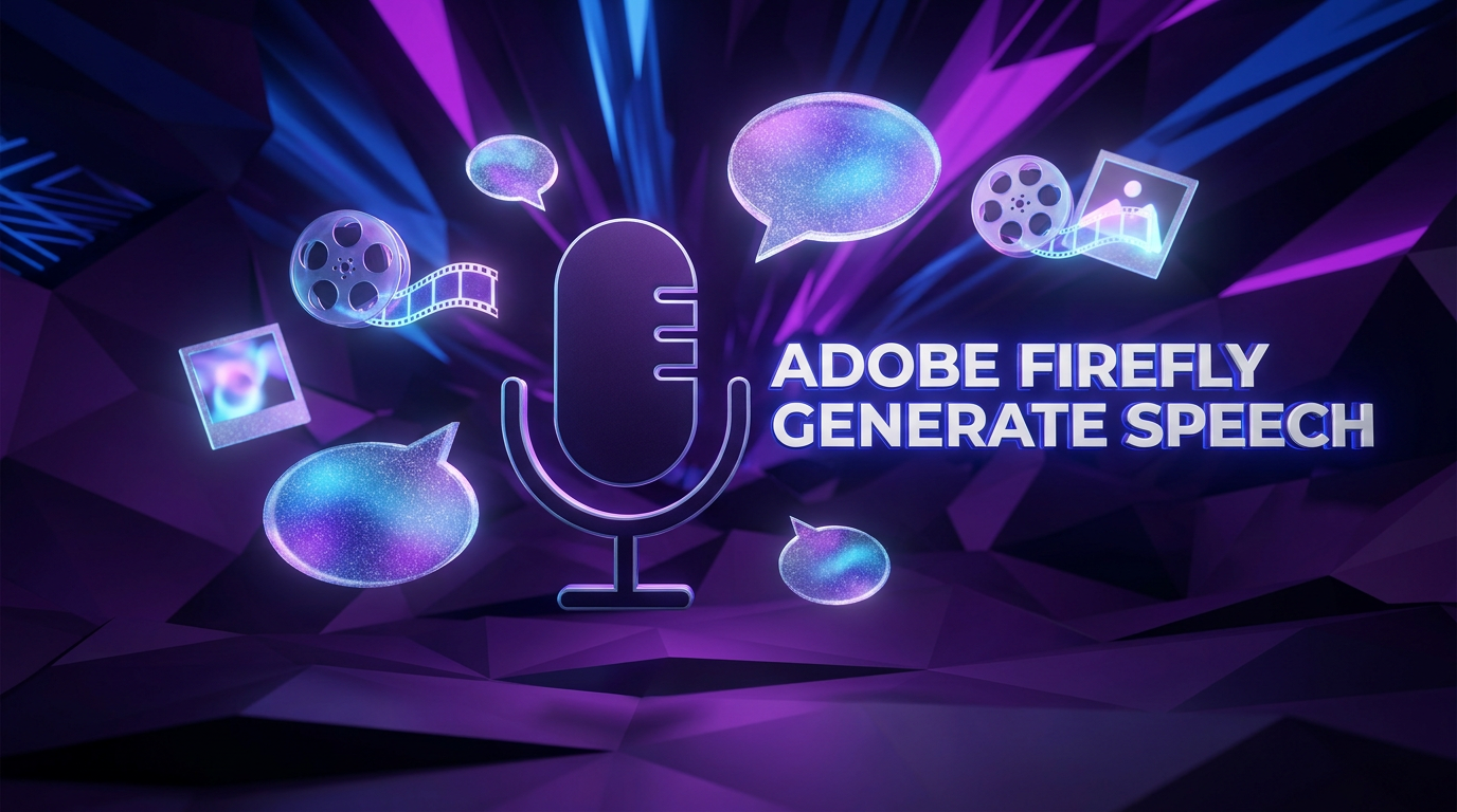 Adobe Firefly Adds AI Voice: No More VO Side Quests episode artwork